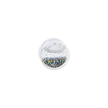 Plug glitter con liquido  0g-16mm