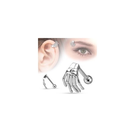 TRAGUS MANO ESQUELETO