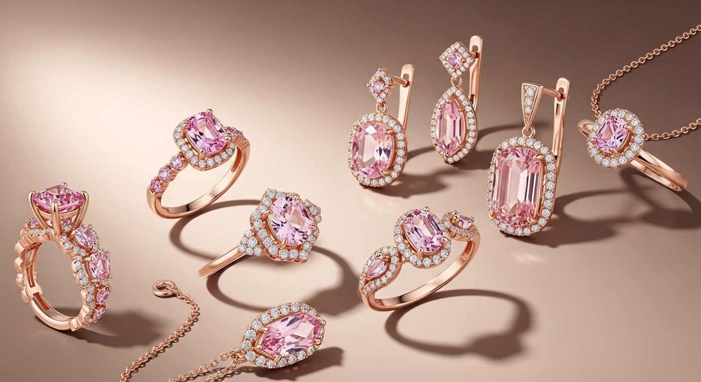 Mano femenina luciendo anillos dorados elegantes
